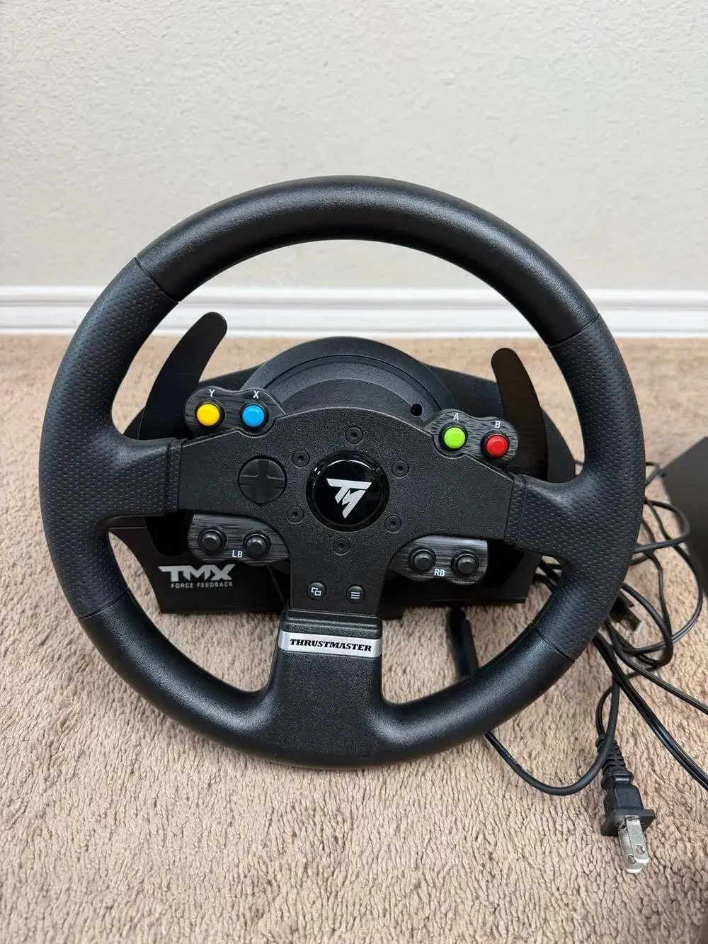 Thrustmaster TMX Force Feedback Racing Wheel and Pedals Xbox One and PC Box